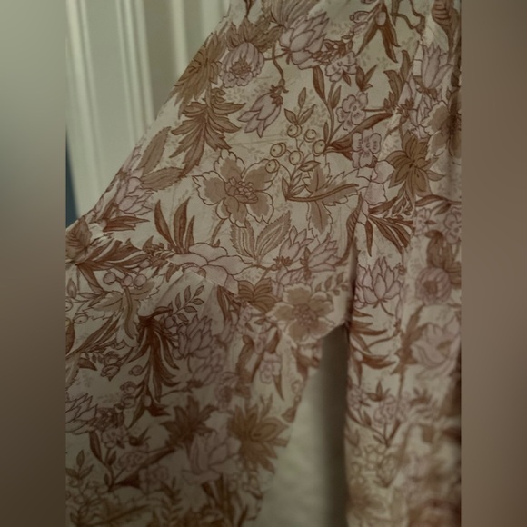 NWOT Blu Pepper Peasant Blouse - Picture 5 of 6